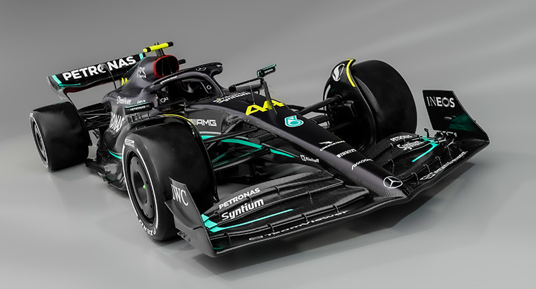 A formula e car