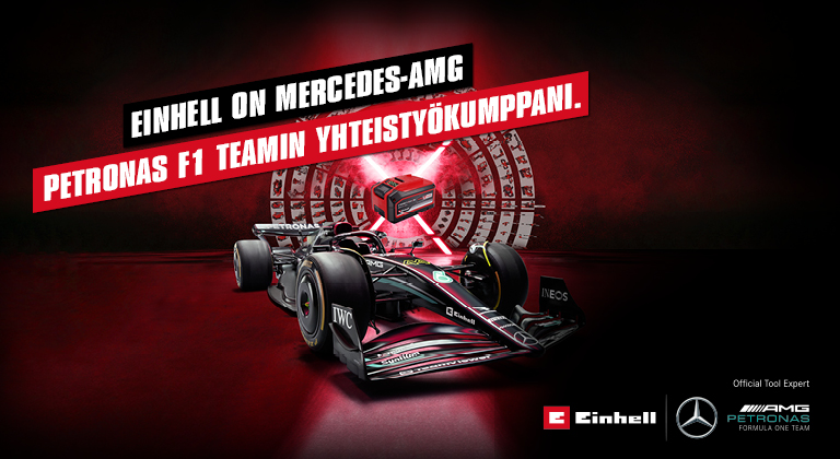 Partnership between Einhell and Mercedes