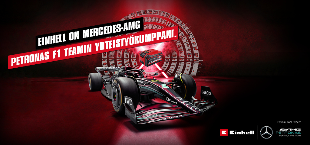 Partnership between Einhell and Mercedes